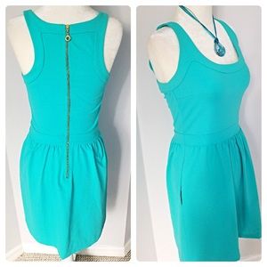 Cynthia Rowley Aqua Blue Dress with pockets